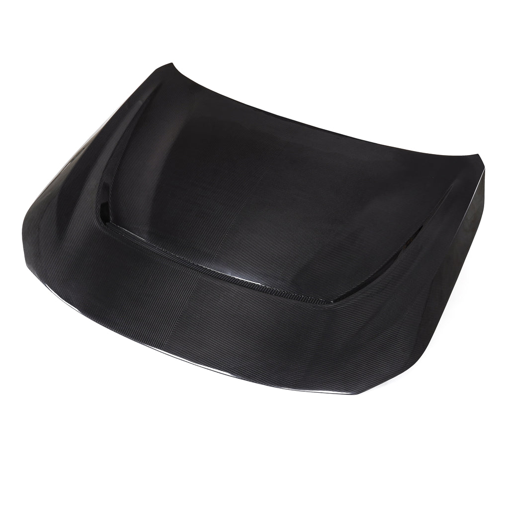 Carbon fiber motorháztető felülről, 3/4 nézetből (OEM Style) – BMW G87 M2