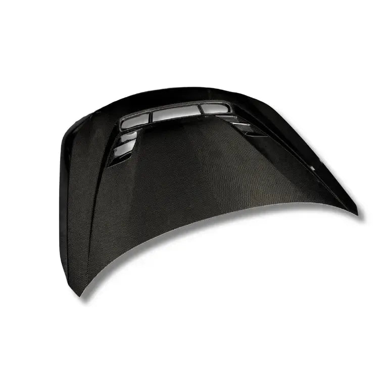 Carbon fiber motorháztető bal hátsó 3/4 nézetből (V Style V2) – BMW G87 M2