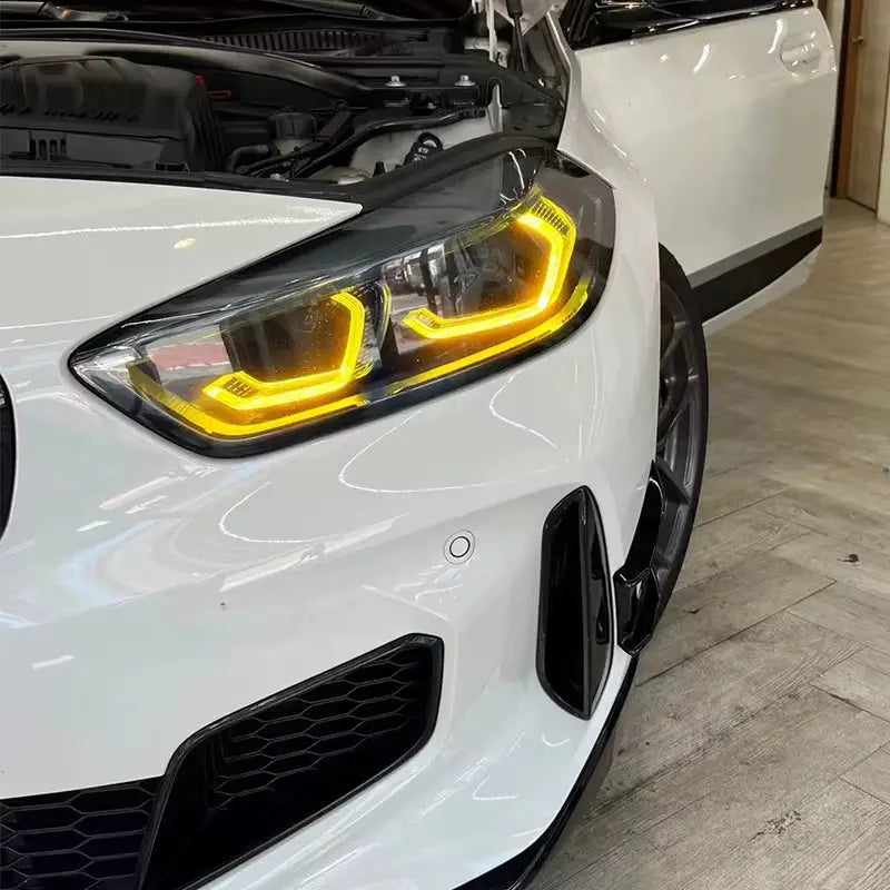 A drl csl lámpa modul fehér modern sárga led világítással bmw minden f szériához 2011-2020 kipufogó rendszerrel