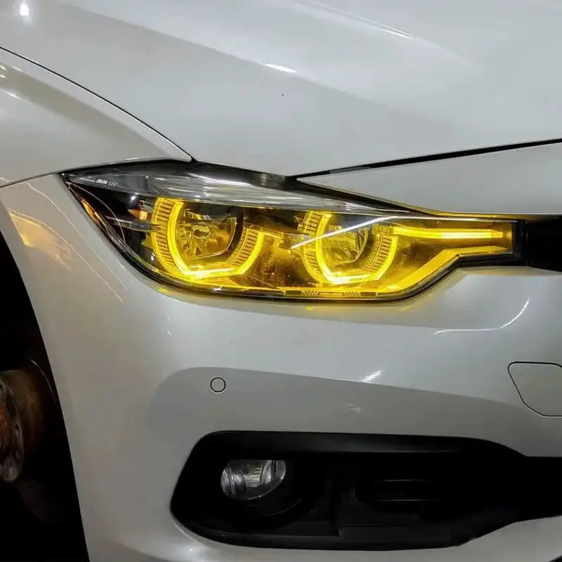 Drl csl lámpa modul bmw minden f széria 2011-től 2020-ig sárga fényű, modern design, kipufogó rendszer kompatibilis