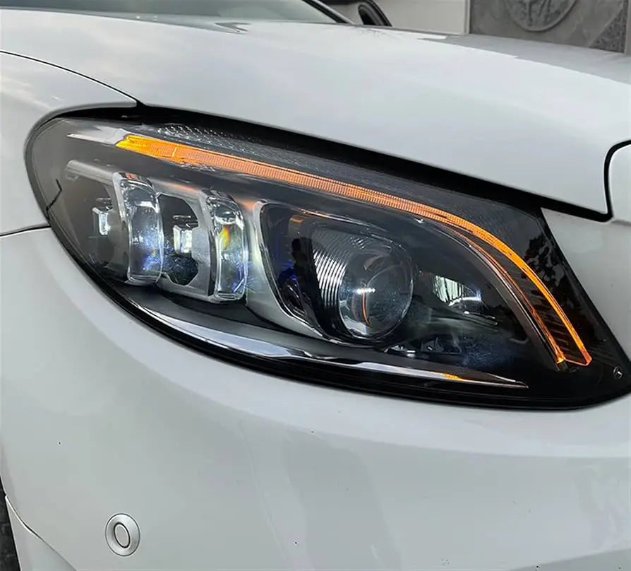 A drl csl sárga lámpa modul modern fejidom sárga led nappali világítással minden márkához bmw m3 kipufogó kompatibilis