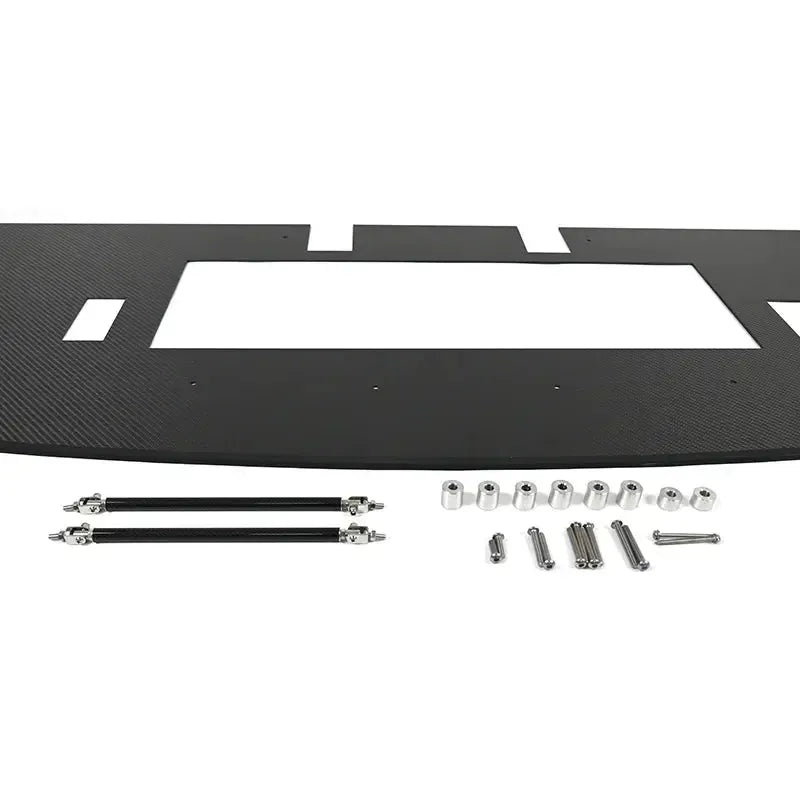 Carbon fiber front lip with mounting kit (AP Style) – BMW G87 M2