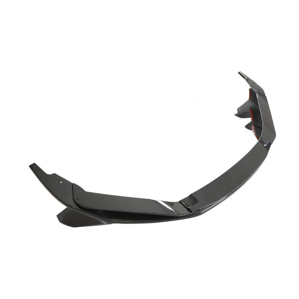 Underside of the finned carbon front lip, 3/4 view (Capristo Style) – Audi R8 4S Facelift