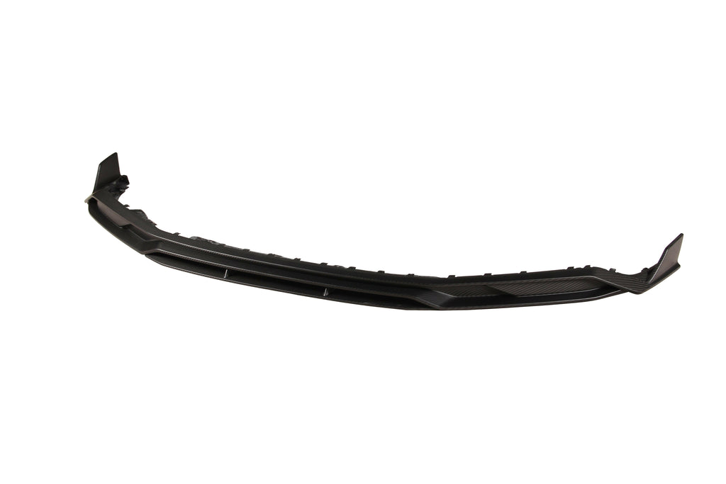 Main piece of the carbon fiber front lip from the other end, angled view (MT Style) – Audi R8 4S Facelift