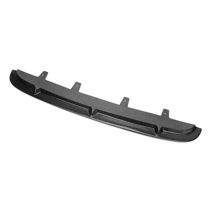 Carbon center front lip, left three-quarter view, on a white background (MP Style) – BMW F90 M5