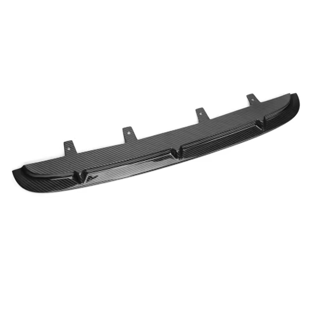 Carbon center lip, right three-quarter view, with mounting tabs (MP Style) – BMW F90 M5