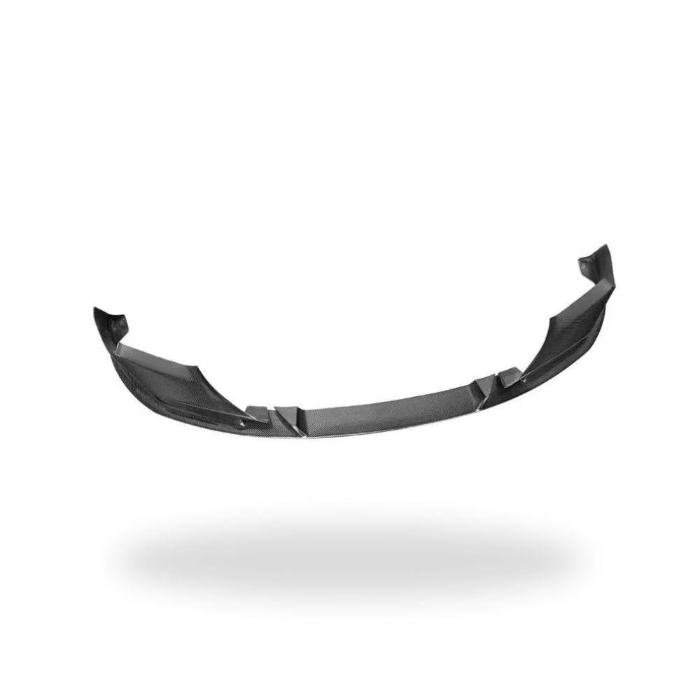 Wraparound carbon front lip, right three-quarter view (MP Style V2) – BMW F90 M5