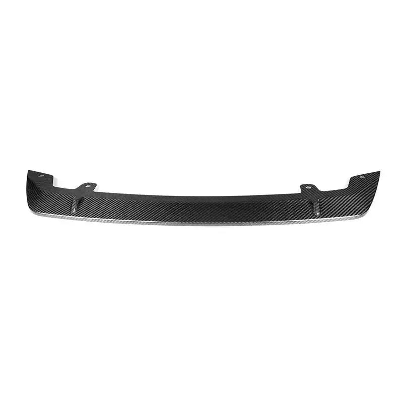Carbon front lip center piece with mounting tabs, front view (Signature Style) – BMW F90 M5