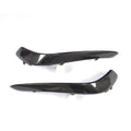 Pair of carbon upper air intake trims (2 pcs) for the corner intakes, side view – Mercedes-AMG C63 W205 / C205