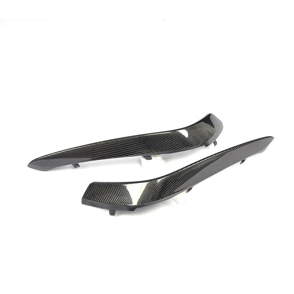 Pair of carbon upper air intake trims (2 pcs), top view – Mercedes-AMG C63 W205 / C205