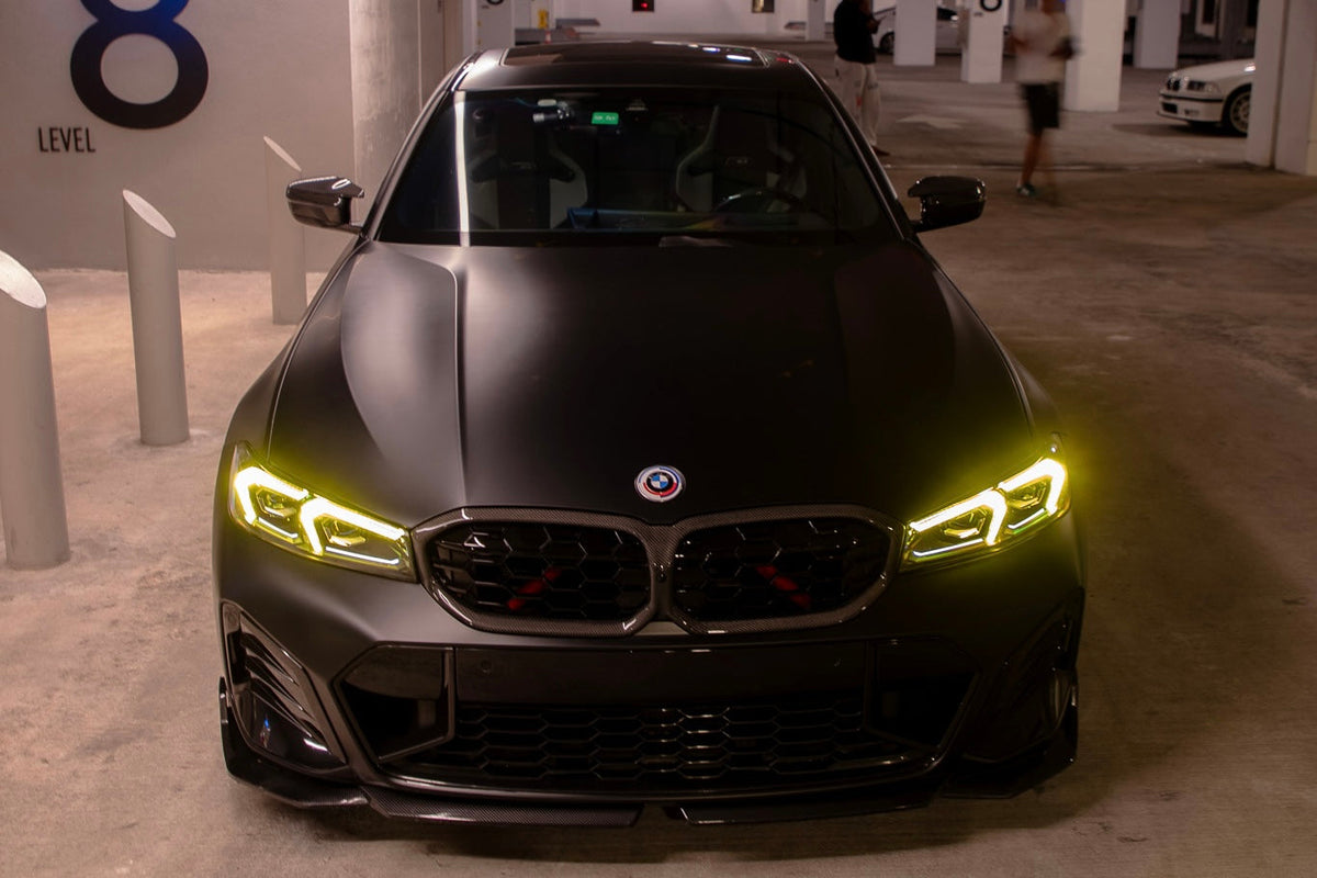 Kidney Grille BMW G20 3 Series – Hexagon mesh carbon