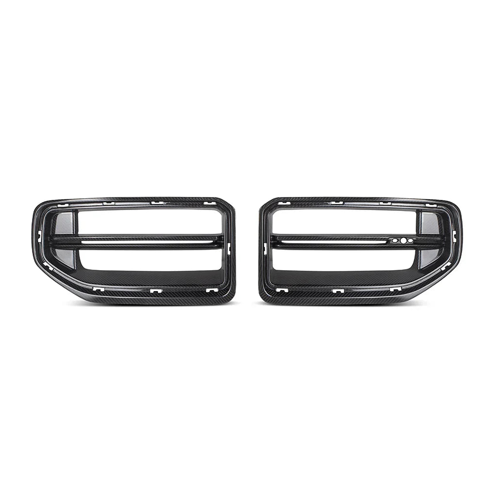 Prepreg carbon fiber front kidney grilles (SQ V3 Style) – BMW G87 M2
