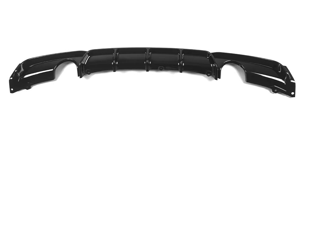Rear Diffuser ABS BMW F30 3 Series – Performance Style – dual-side exhaust (335i, 340i)