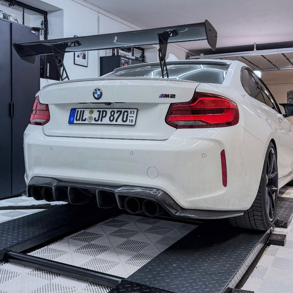 Rear Diffusers BMW F87 M2 – V Style one-piece