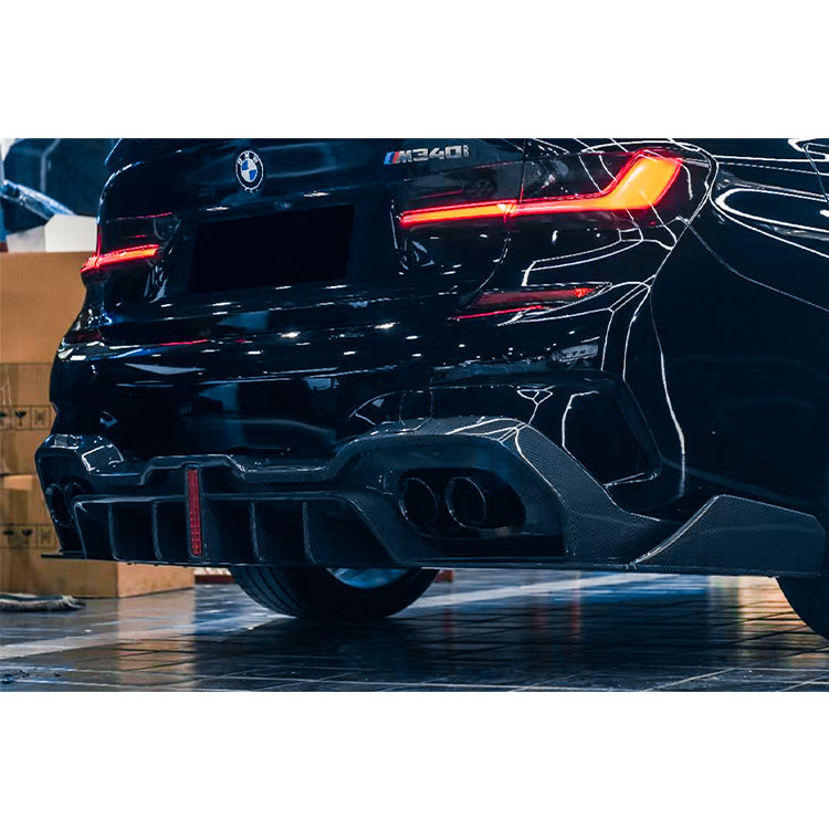 Rear Diffusers BMW G20 3 Series – BlackShark Style