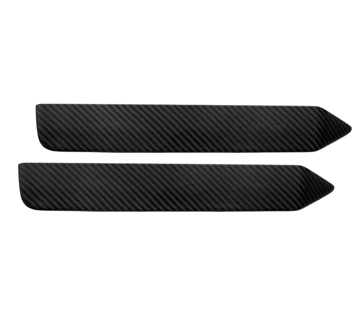 Carbon fiber hátsó prizma borítás párban, felülnézetben (SQ Style) – BMW G90 M5