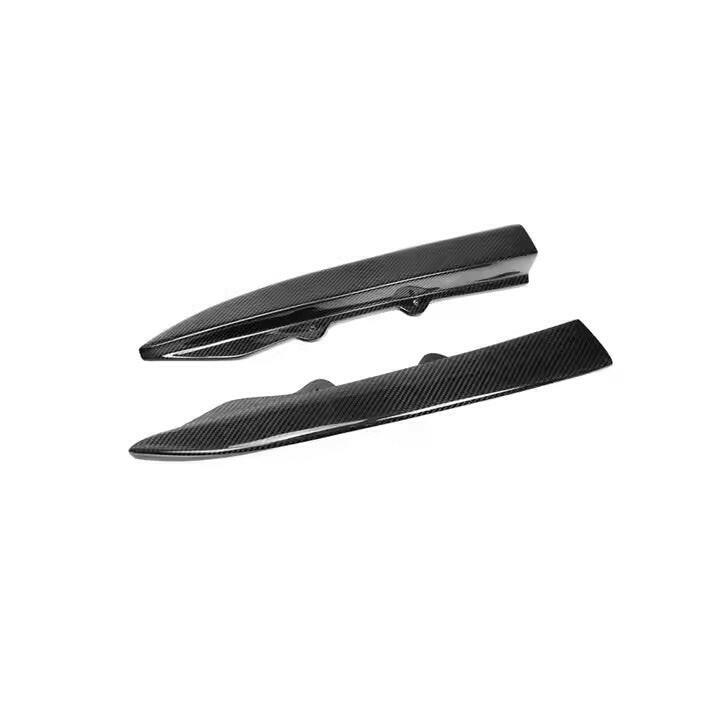 Két carbon hátsó splitter ferde nézetből (PSM Style) – BMW F30 3-as sorozat
