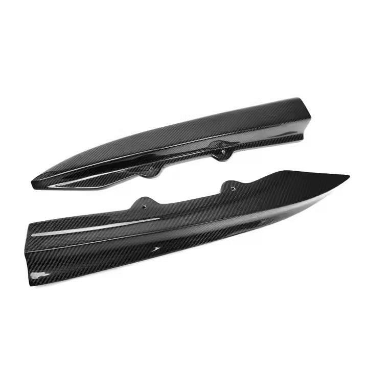 Hátsó lökhárító splitter pár carbon fiberből, oldalsó szögből (PSM Style) – BMW F30 3-as sorozat