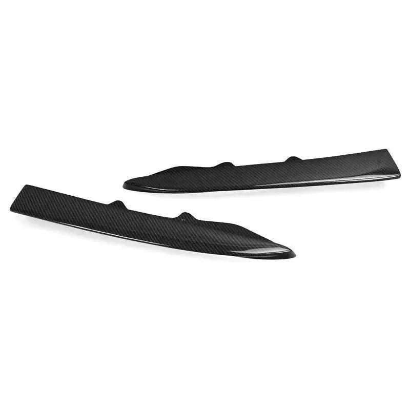 Két carbon hátsó canard splitter oldalnézetből (PSM Style) – BMW F30 3-as sorozat