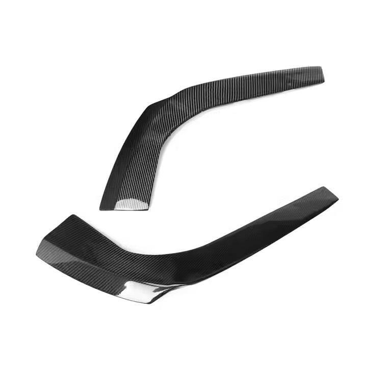 Hátsó lökhárító splitter pár carbonból, ferde nézetből – BMW F32 4-es sorozat