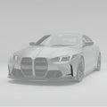 BMW M4 G82 Carbon Fiber Front Bumper Canards