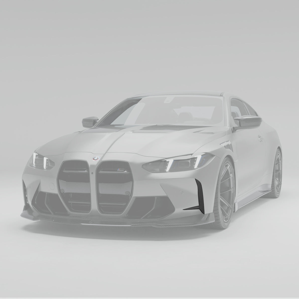 BMW M4 G82 Carbon Fiber Front Bumper Canards