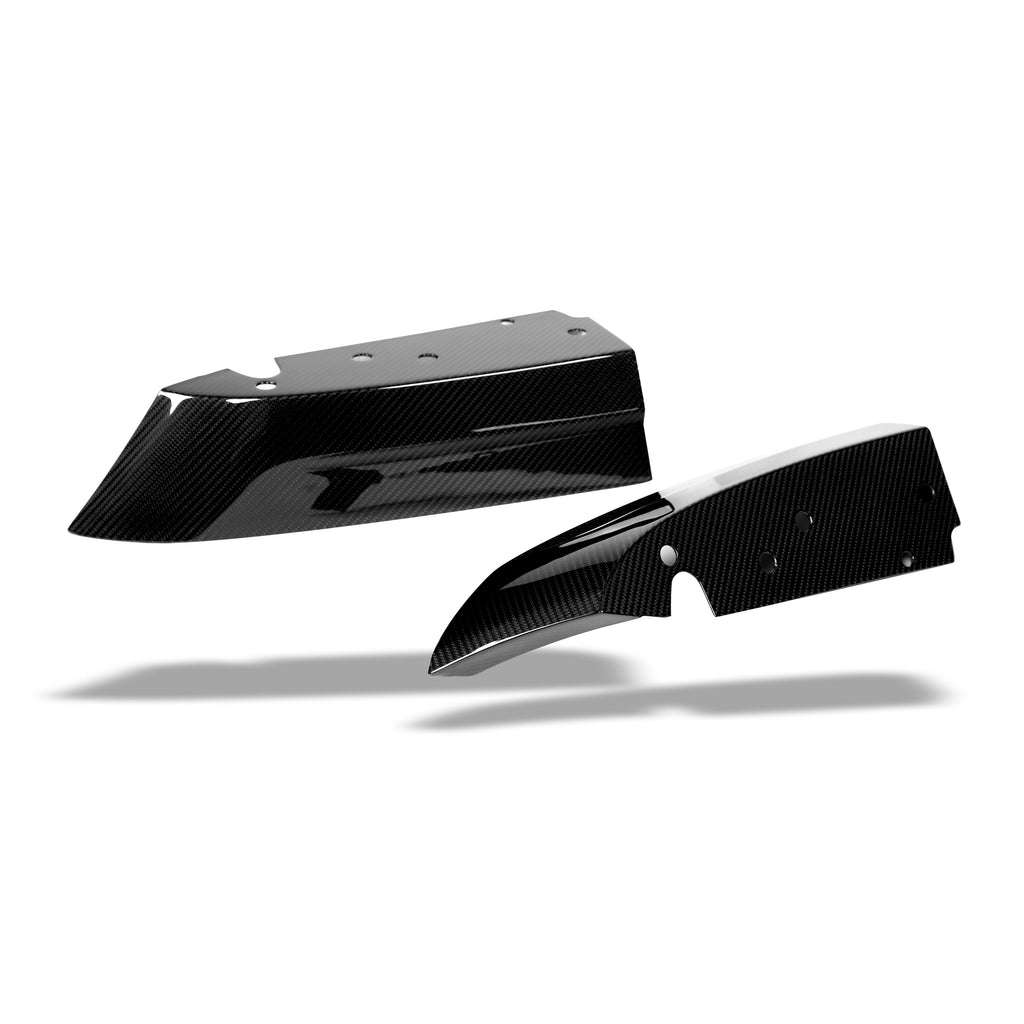 BMW X6M F96 Pre-LCI Carbon Fiber Rear Bumper Splitter