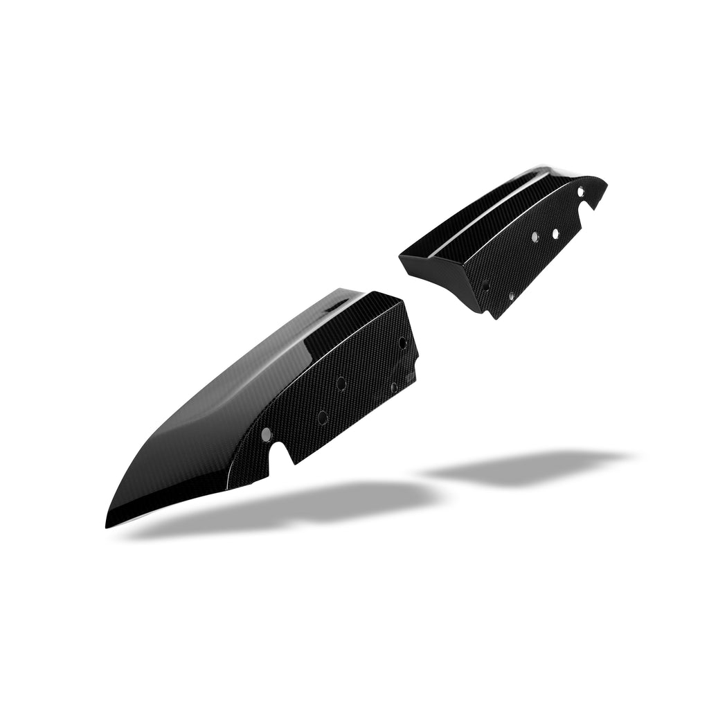 BMW X6M F96 Pre-LCI Carbon Fiber Rear Bumper Splitter