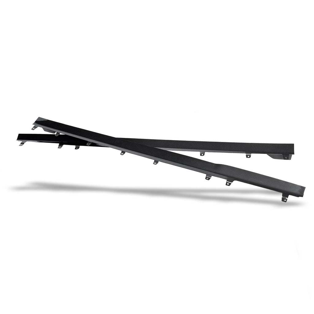BMW M8 F93 Carbon Fiber Side Skirts