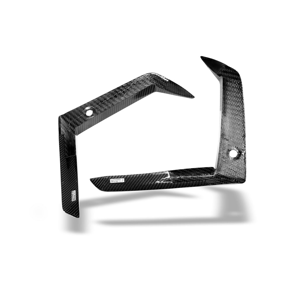 BMW X5M F95 Pre-LCI Carbon Fiber Front Bumper Canards