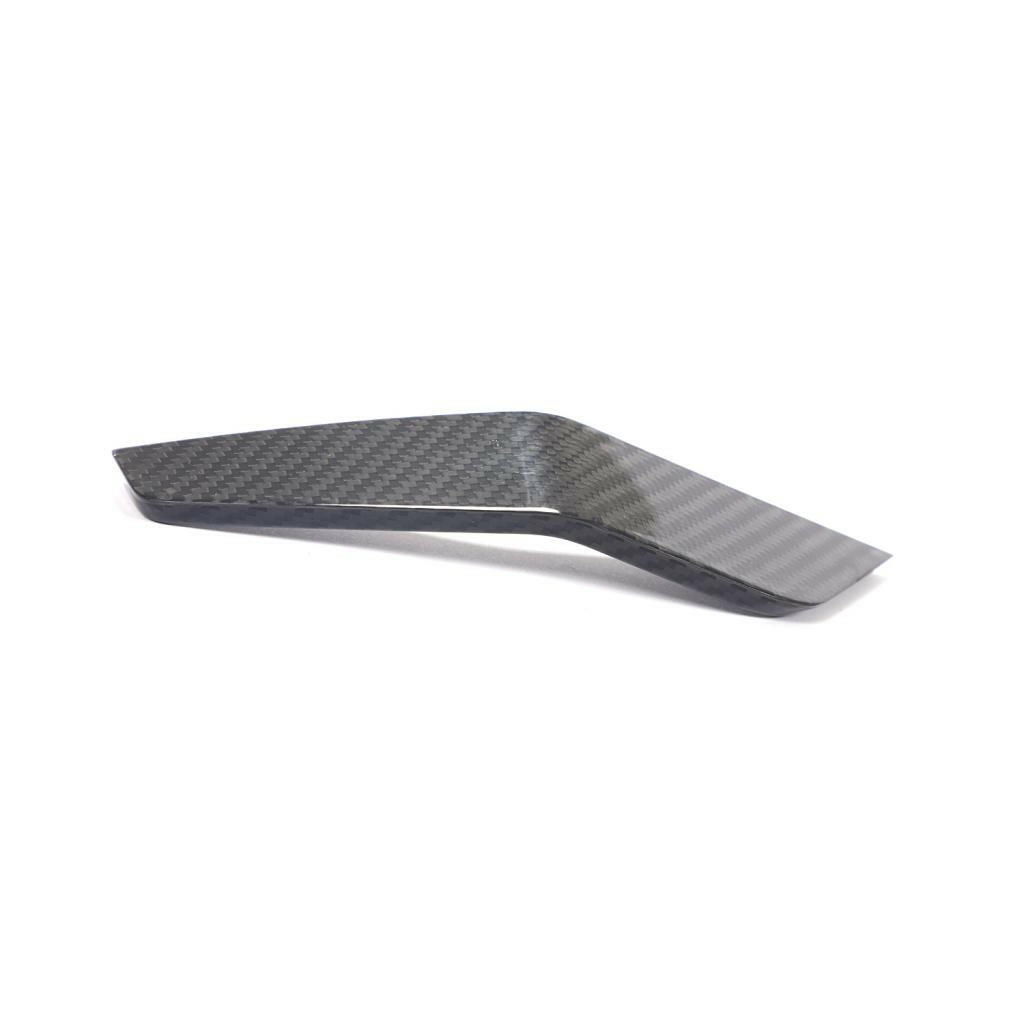 One bent carbon front canard, side view (Euro V1 Style) – Audi RS6 C8 / RS7 C8