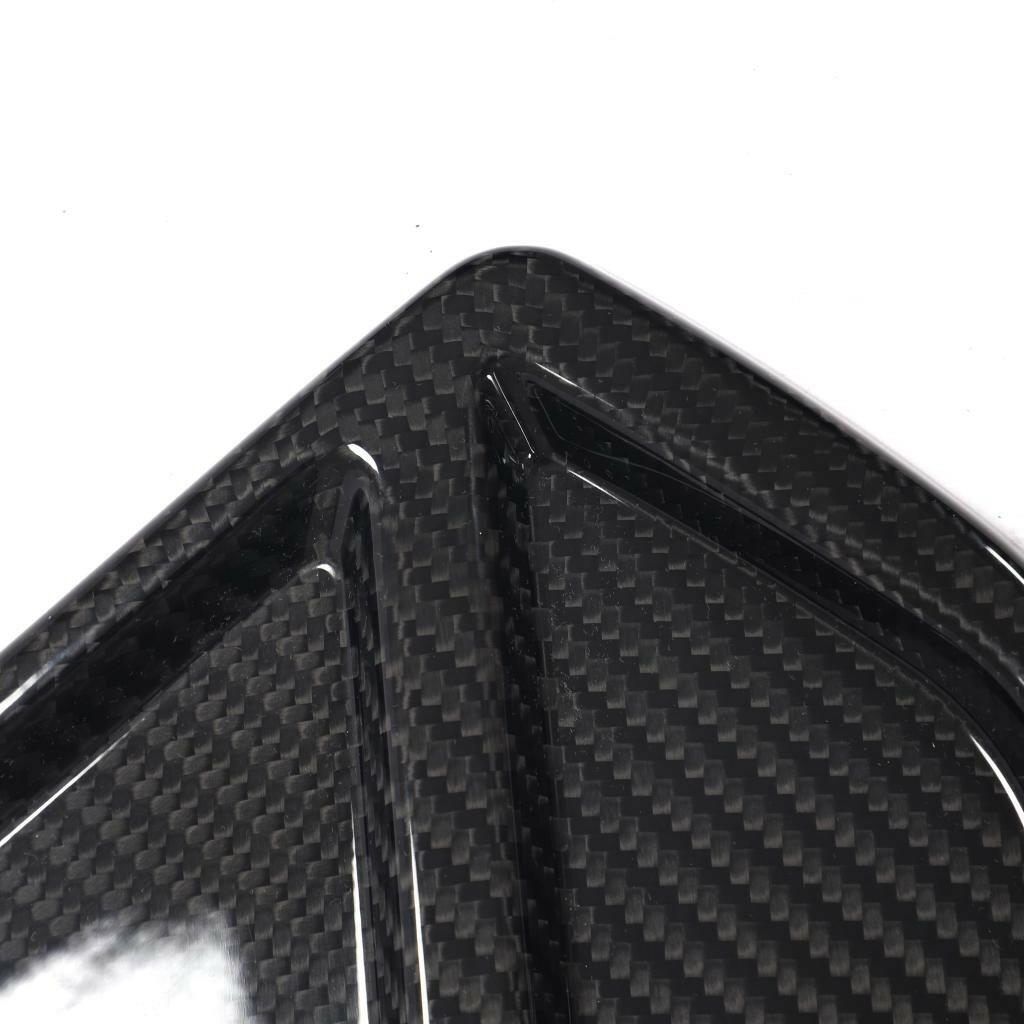 Close-up of rear canard fins and carbon weave (Euro V1 Style) – Audi RS6 C8 / RS7 C8