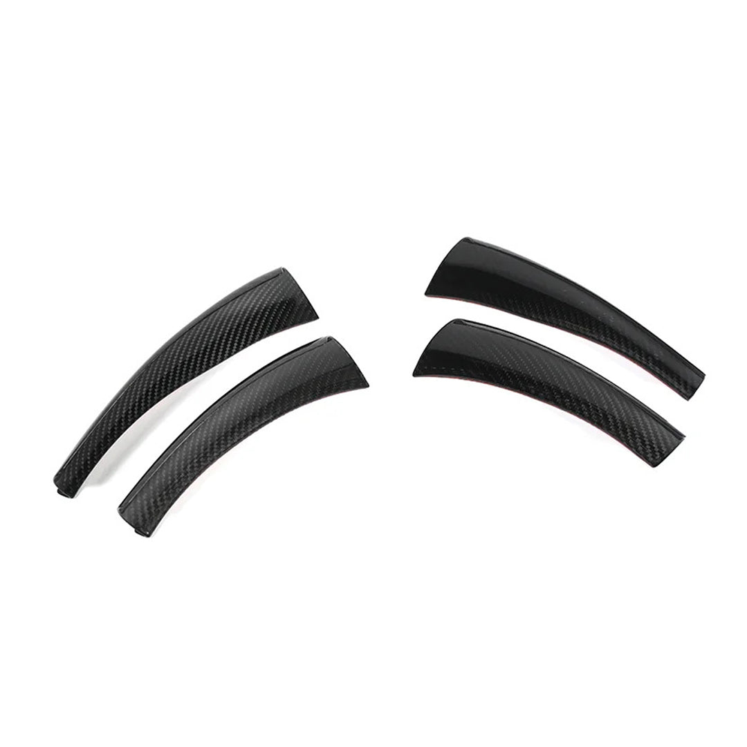 Carbon fiber első légterelő készlet (canards, AD Style) – BMW G87 M2