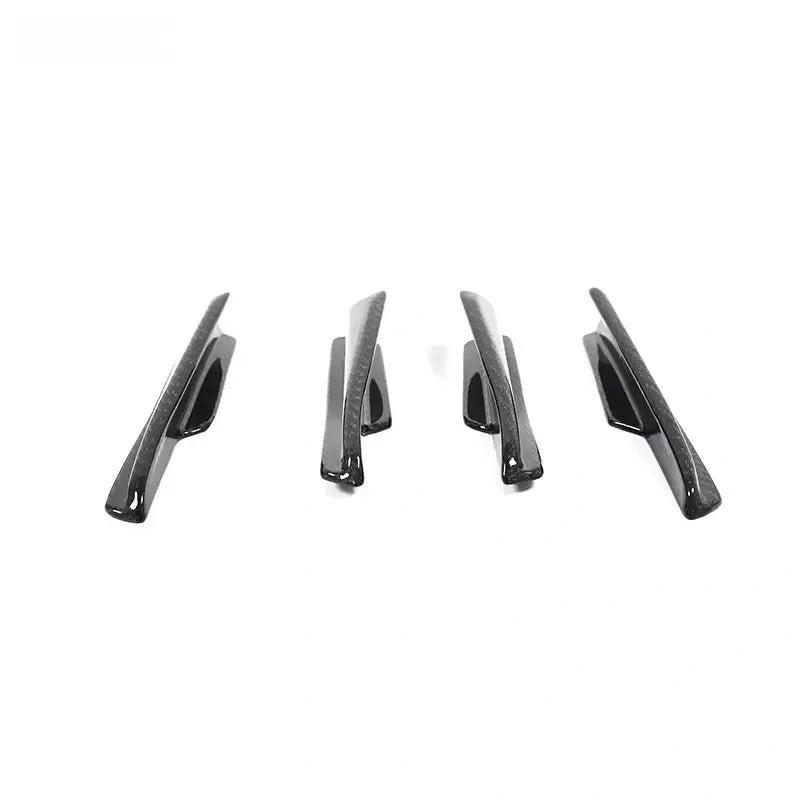 Carbon fiber első légterelő készlet (canards, CT Style) – BMW G87 M2