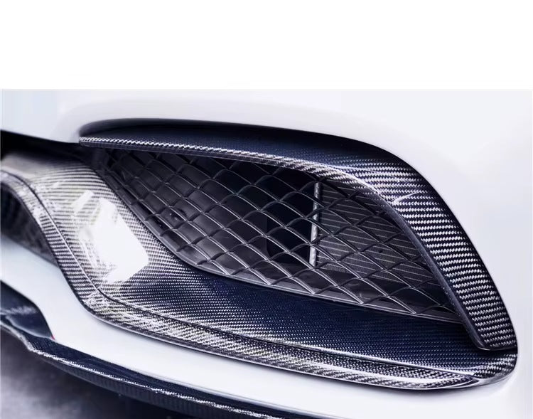 Légterelők(canards) Carbon Fiber Mercedes-AMG C63 W205 | C205 – Első canard pár OEM Style (2 db)