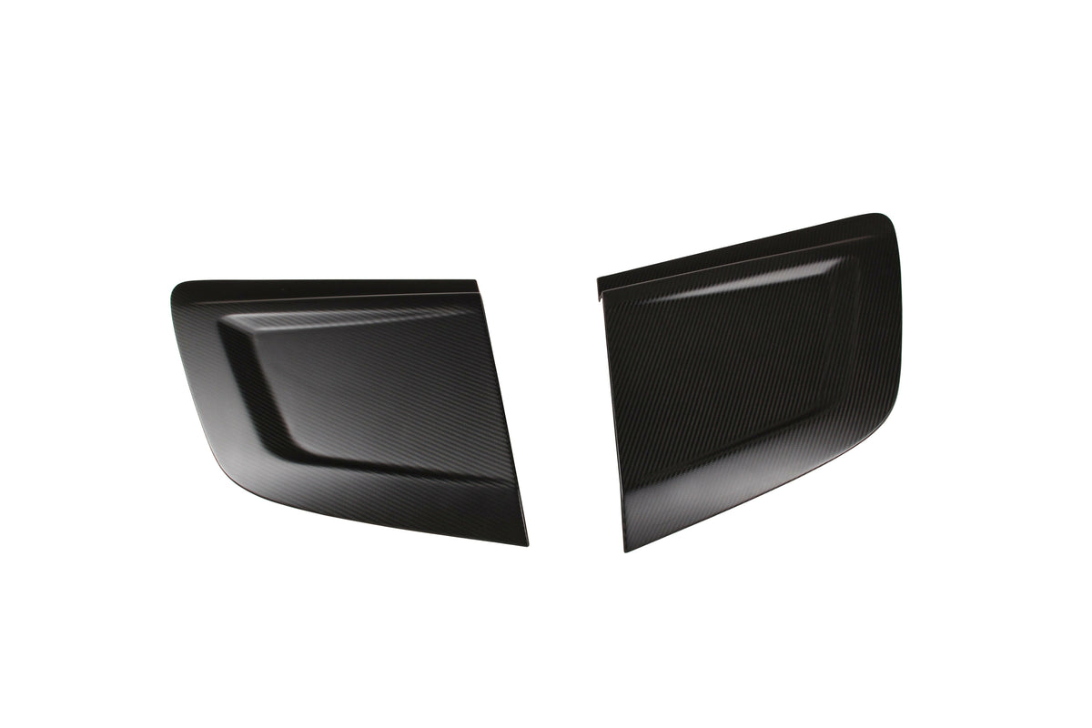 Két carbon side blade panel szemből, lépcsős belső felülettel (Paktechz Style) – Audi R8 4S Facelift