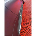 Oldalsó szoknya carbon fiber maroon színű bmw m3 kipufogó rendszerhez g80 g81 m3 és g82 g83 m4 modellekhez