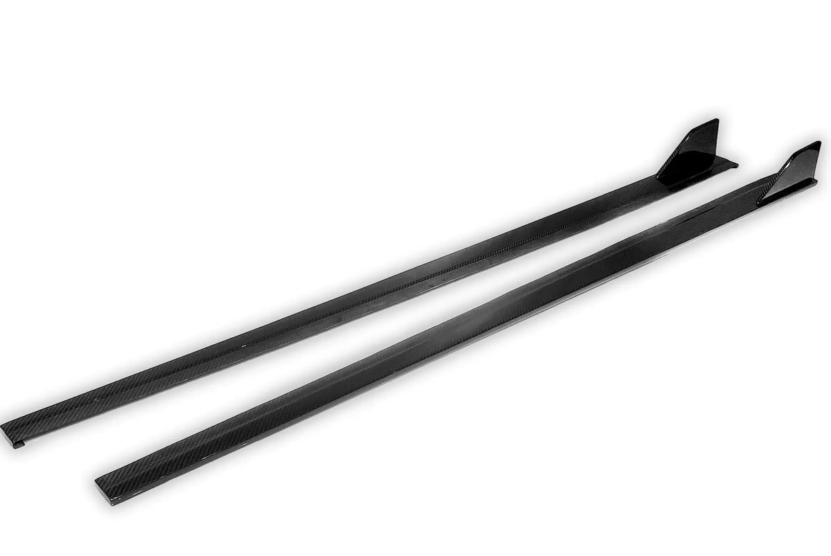 Carbon fiber oldalsó szoknya pár (Signature Style) – BMW G87 M2