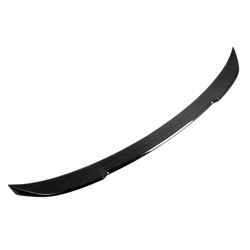 Carbon ducktail csomagtartó spoiler oldalsó háromnegyed nézetből (CS Style) – BMW F32 4-es sorozat