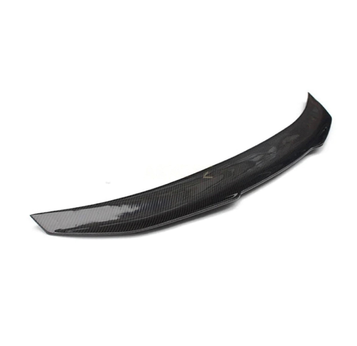 Carbon fiber csomagtartó spoiler önmagában, 3/4-es nézetből (PSM Style) – BMW F32 4-es sorozat