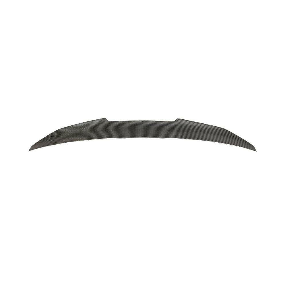 Carbon trunk spoiler, rear view, on a white background (PSM Style) – BMW F90 M5