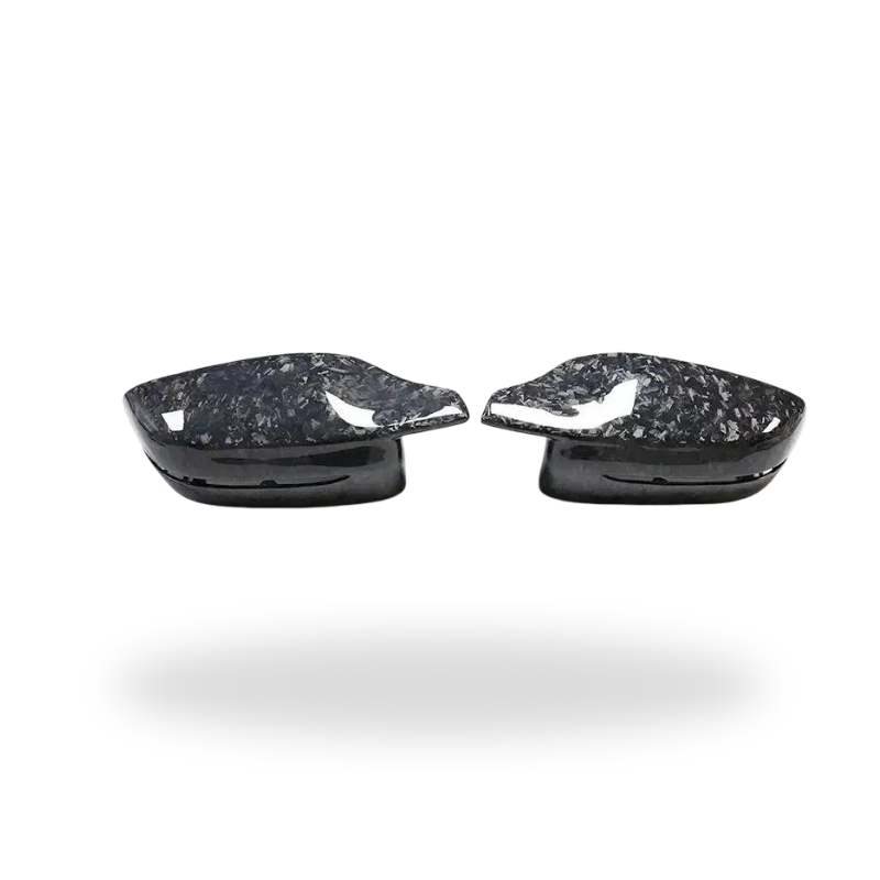 Pair of forged carbon mirror cap covers – BMW G80 M3, G82 M4, G87 M2
