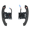 Univerzális váltófülek carbon fiber anyagból piros svájci kereszt és fék-gáz gombokkal bmw m3 kipufogó rendszerhez